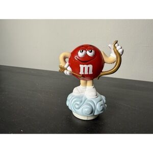 M&M Candy Topper Red Cupid Flapping Wings Bow And Arrow Valentines Day